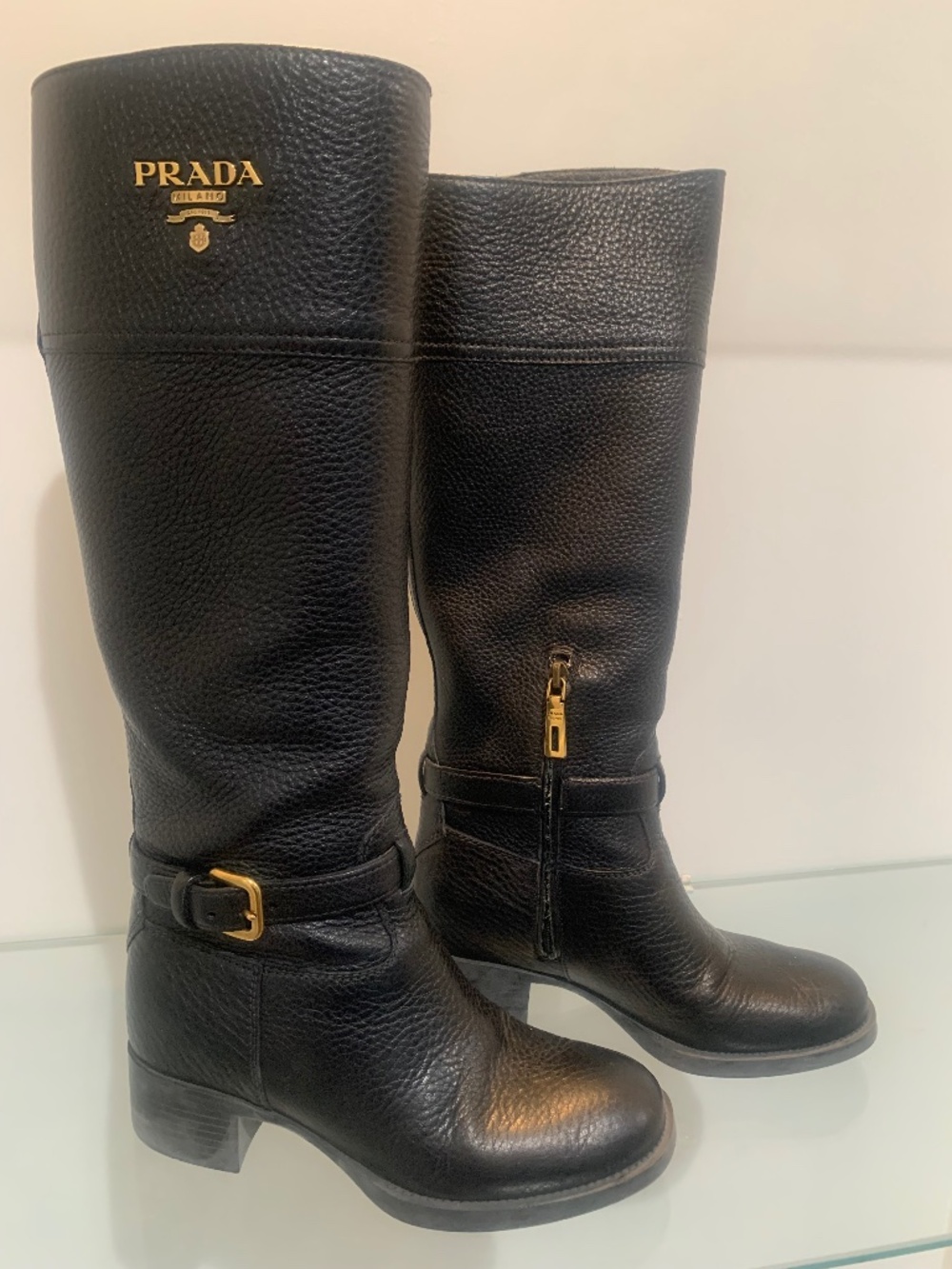 Prada rising boots